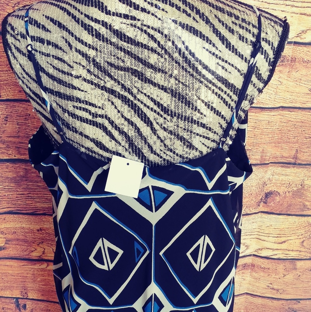 NWT Vince Camuto bandana dress size Large - Picture 5 of 8